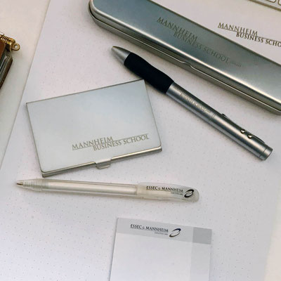 MANNHEIM BUSINESS SCHOOL, Messe-Giveaways