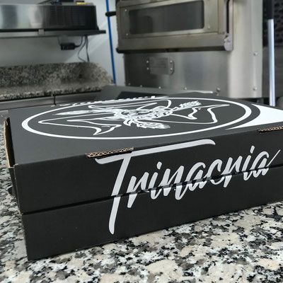 RISTORANTE TRINACRIA, Pizzakarton