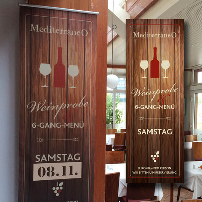 RISTORANTE MEDITERRANEO, Deckenhänger