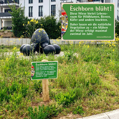 Konzeption, Gestaltung und Druck von Hnweisschilder in Eschborn