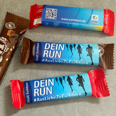 STADT ESCHBORN, Give-Away für Veranstaltung Eschathlon