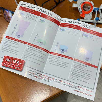 BRILLIANT OPTIC, Infoflyer