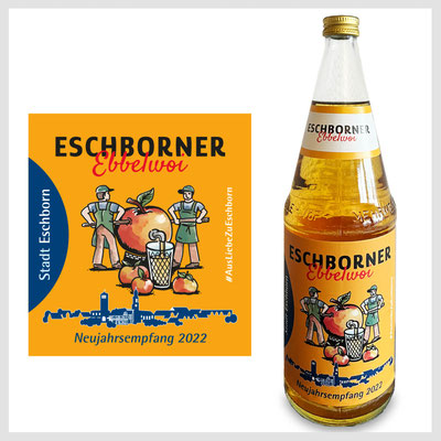 STADT ESCHBORN, Etikett