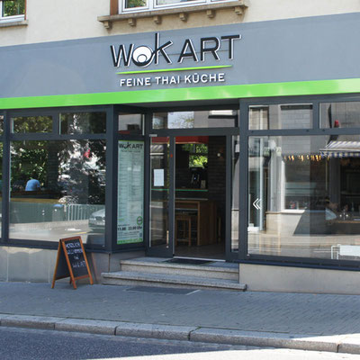 WOK ART, Außenwerbung