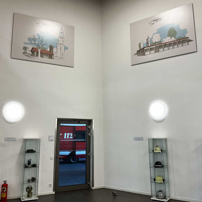 FREIWILLIGE FEUERWEHR ESCHBORN, Großformat-Wandbild