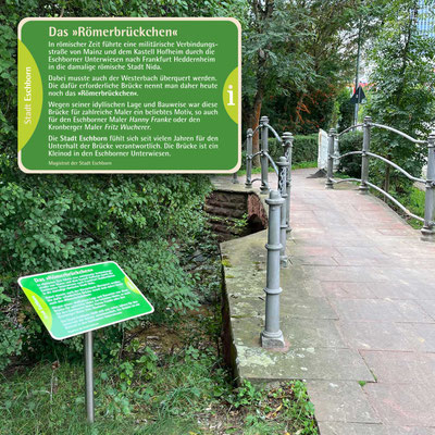 STADT ESCHBORN, Informationsschild