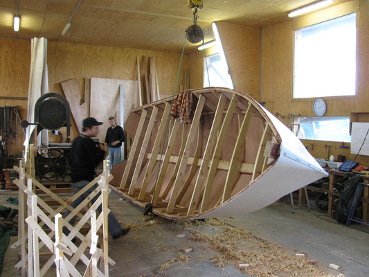© Chantier naval Kolly | Tannay | Construction de bateaux en bois