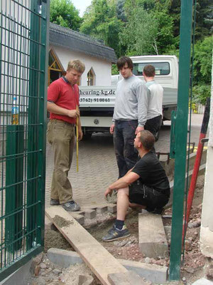 Heiko, Daniel und Silas