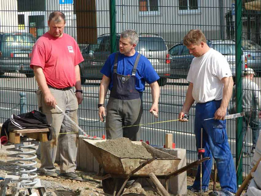 Thomas, Stephan und Heiko