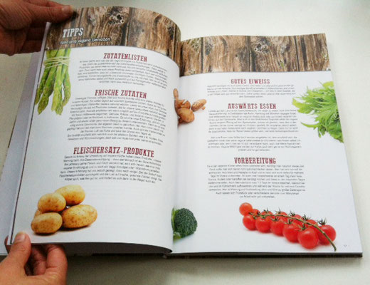 Kochbuch Abenteuer Vegan, Vegane Rezepte mit Bilder