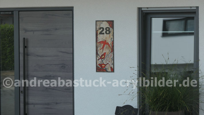 Hausnummer - In Privatbesitz