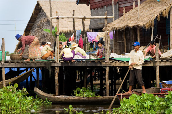 Tonle Sap Dorfleben