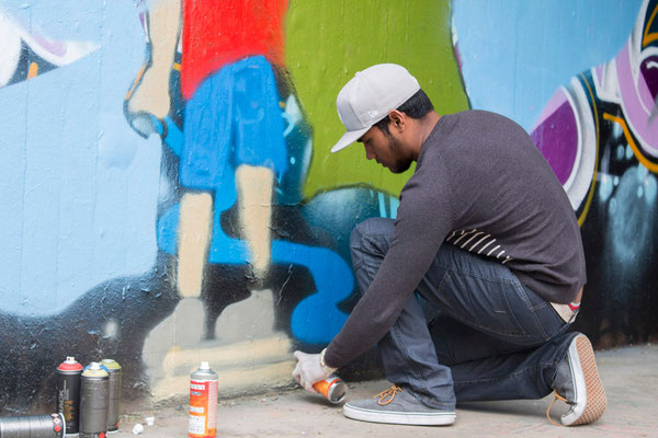 Graffiti workshop Angel Freiburg