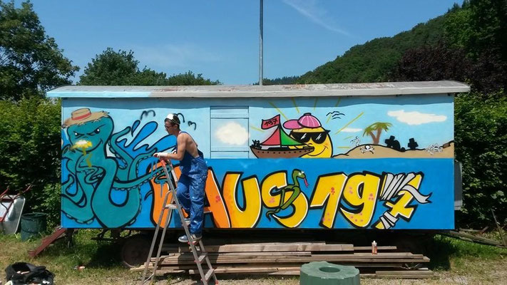 Graffitiworkshop Freiburg Haus197