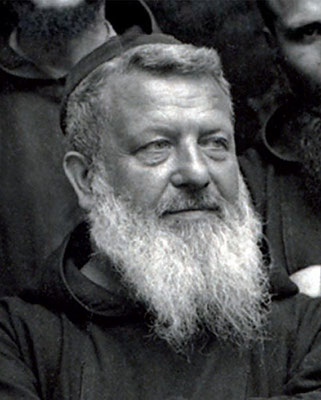 Padre Benedetto da San Marco in Lamis, al secolo Gerardo Nardella (1872-1942), in una fotografia del 1928. Fu Padre spirituale di Padre Pio dal 1905 al 1922, quando il Sant'Uffizio dispose la fine della sua direzione