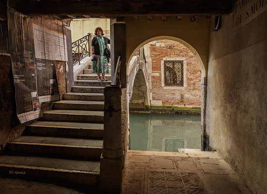 Closeby Piazza San Marco, in the maze of alleys