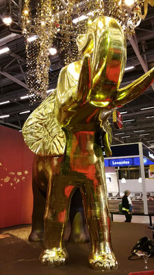 l'éléphant en chocolat de la marque côte d'or
