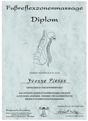 Diplom - Fußreflexzonenmassage