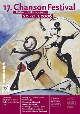 Plakat:  17. Chansonfestival 2006