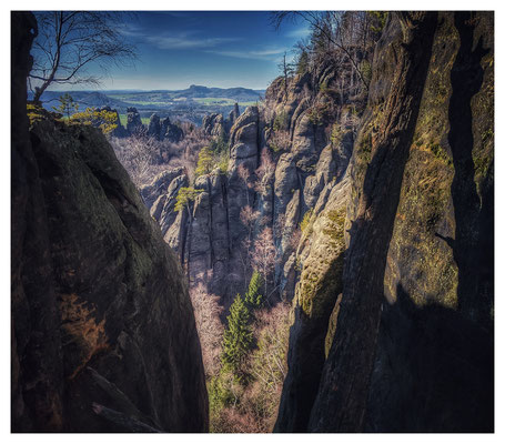 Durchblicke im Elbsandstein