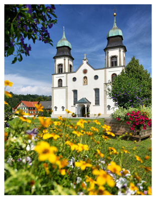 Die Wallfahrtskirche in Bildstein...