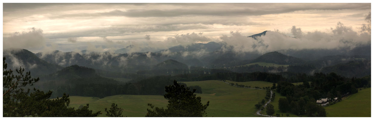 Aussicht vom Hohenleipaer Schlossberg