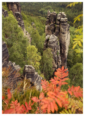 ...ein Hauch von Herbst am Kleinen Grenzturm...