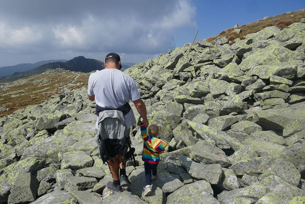 Gratwanderung auf dem Mt. Chopok