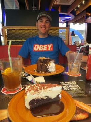 Abendessen im „Foster´s Hollywood Diner“
