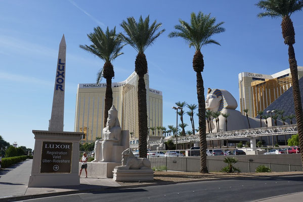 Las Vegas - Luxor und Mandalay Bay