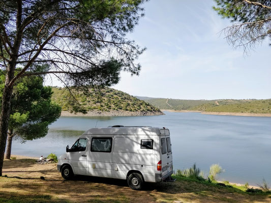 Traumplatz am Stausee Embalse del Rumblar