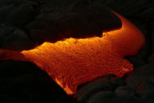 flüssige Lava