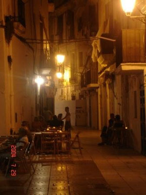 In den Gassen von Ibiza-Stadt