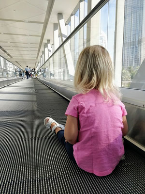 lange Wege zur Dubai Mall