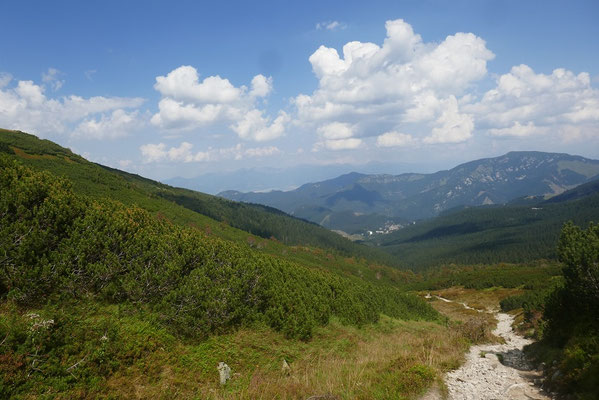 Gratwanderung auf dem Mt. Chopok