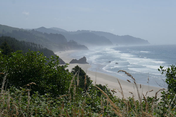 Oregon's traumhafte Küste lud immer wieder zu Pausen ein