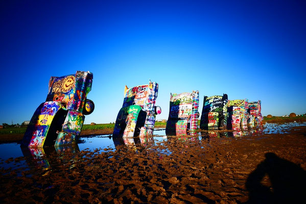 Cadillac Ranch in Texas