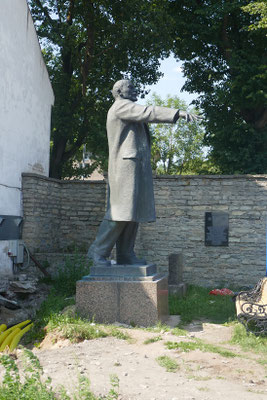 Grenzstadt Narva - der letzte Lenin
