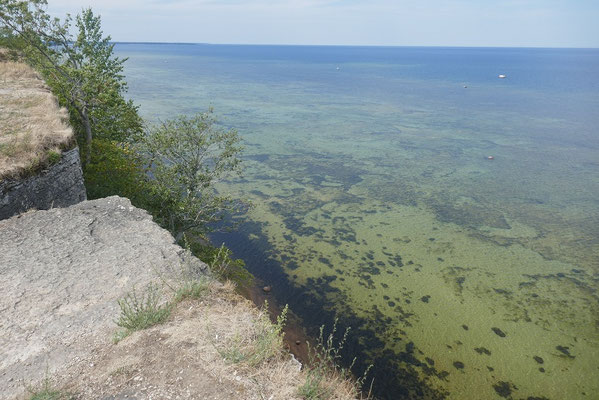 Steilküste westlich von Tallinn