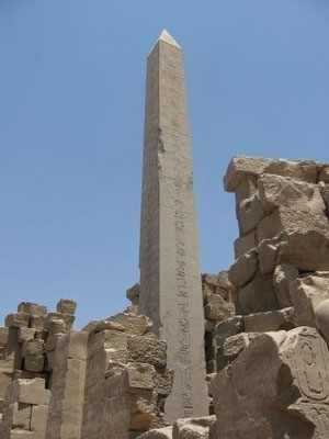 Karnak Tempelanlage bei Luxor - Obelisk