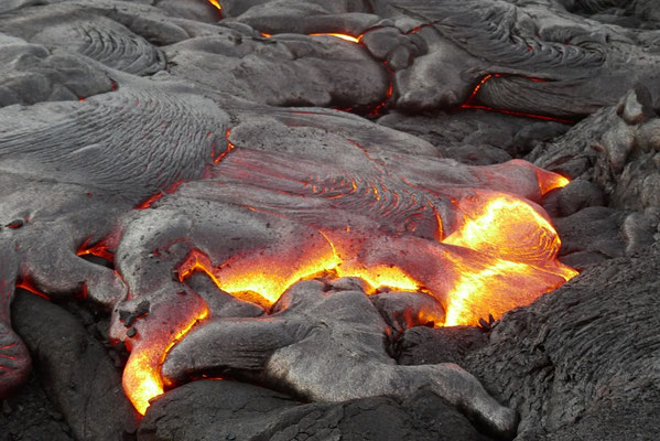 flüssige Lava