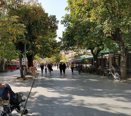 Peja Fußgängerzone