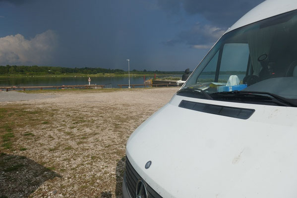 Saaremaa - Regen im Anmarsch