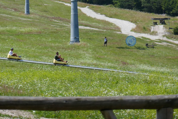 Sommerrodelbahn in Kranjska Gora