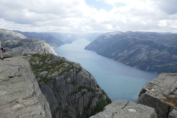 Blick auf den Lysefjord