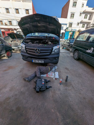 In der Werkstatt