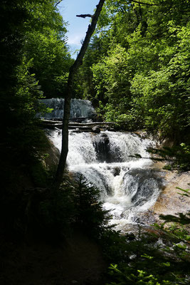 Wasserfall im Pictured Rocks National Lakeshore
