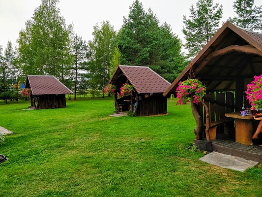 Schönes Abendessen in Litauen