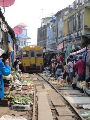 Mae Klong Railway-Market