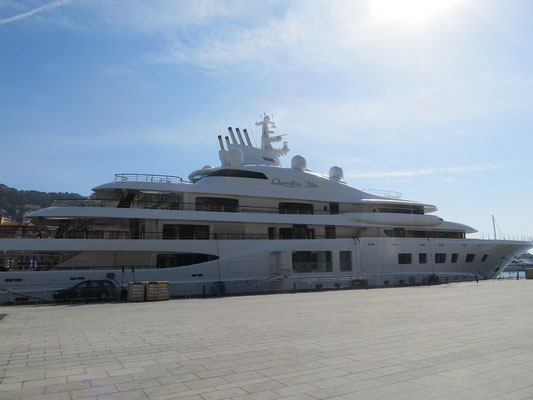 250 Millionen Dollar Yacht vom russischen Supermarkt-Magnat Sergey Galitsky
